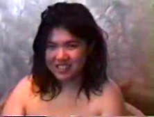 Japanese Chubby Creampie In Hairy Bawdy Cleft