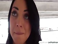 Amateur Gets Picked Up And Sells Her Tits And Pussy In Public And Gets Laid