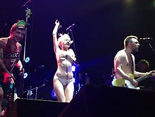 Alisa Vox Nude Stage Singing Russian Celebrity