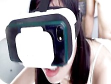 Uncensored - Japanese Chick Plowed By Wearing Vr Glass. ( ありがとうございました