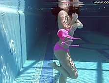 Kinky Russian Jessica Lincoln In The Pool