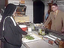 Shy European Nun Gets Her Ass Fucked Good And Hard