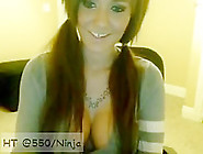 Nasty Slut Gushing In Front Of The Webcam
