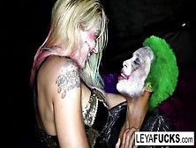Cosplay Slut Leya Falcon Getting Fucked By The Joker's Thick Hard Cock