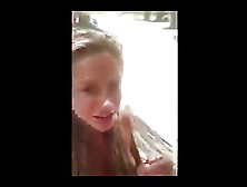 Super Hot Blonde Mouthfull On The Beach