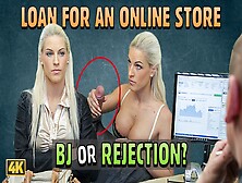 Blowjob Movie With Sex Hungry Blanche From Loan4K