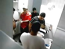 Caught In The Bathroom Fucking Everyone