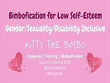 Bimbofication For Low Self-Esteem [Gender And Disability Inclusive]  [Asmr]