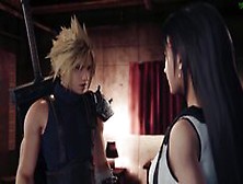 Final Fantasy Vii Remake - Tifa Relentlessly Flirting With Cloud+Slutty Tifa And Cloud Fucking Hard