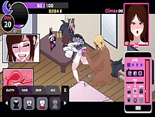 Anime Game-Ntr Legend V2. 6. 27 Part Five Ex-Wife In Cosplay Apron,  Bunny And Maid Outfit For Me To Fuck