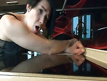 Short-Haired Amateur Sucks A Dick And Gets Fucked Doggystyle