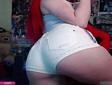 Big Ass Babe Arigameplays Showing Body To Gain Followers - Big Ass
