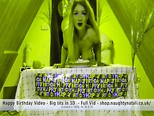 Happy Birthday Movie - Gigantic Boobs In 4K3D - Trailer
