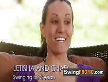 Swinger Hot Latin Lady Receives For The First Time Hitachi