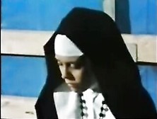 German Nun Made A Porn Movie,  Back In The Days And Enjoyed Getting Screwed,  Until That Babe Came