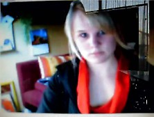 Sexy Blondie On Webcam