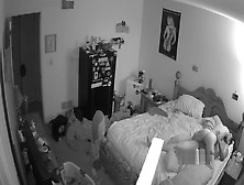 Hot Couple Fucking In Bedroom Hacking Cam