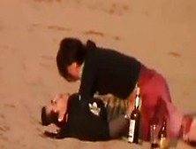 Crazy Girl Rides Her Bf In Public
