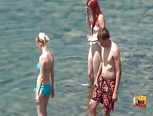 Spy Nude Gals Caught Having Sex At The Beach