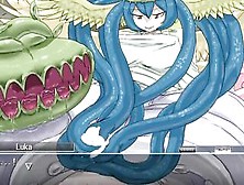 Busty Monster Girl Getting Tentacle Fucked Hard (Hentai) Hd Porn
