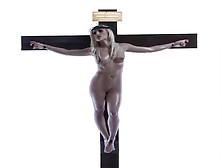 Female Jesus Crucified Naked Macedonian Audio