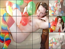 Haley Naked With Balloons