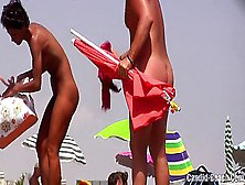 Nudist Milfs Beach Voyeur Video Spycam Part One