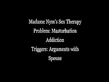 Madame Nym's Sex Therapy Roleplay W.  Joi