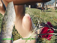Red-Haired Sex Sweetie In Fallout.  First Person Porn | Pc Game