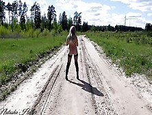 I Riding A Vehicle And Walk Nude Into Amazing Places