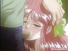Cute Anime Coed Caught And Threesome Fucked