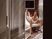 Luxury Sex With Shocking Babe On A Chair