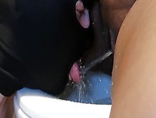 I Piss On His Tongue - Femdom Golden Shower Toilet Slave