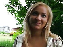 Amateur Czech Girl Lana Nailed For Money