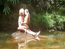 Beautiful Girl Sex With Wild Man In Blue Lagoon Part1
