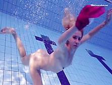 Russian Hot Babe Elena Proklova Swims Naked