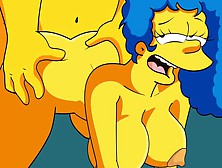 Marge Enjoys Getting Her Booty Screwed (The Simpsons Porn)