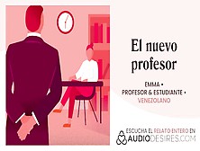 Relatos Para Tocarme: El Profesor Me Coge En El Aula [Audio Erótico Venezolano]