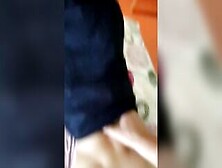 Zuhra Inside Paranja Hijab Cheating With High Heels