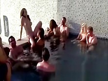 A Jacuzzi Is The Playground Of These Amateur Swinger Couples