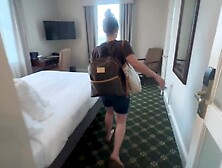 Stepmom Shares Bed In Hotel And Fucks Stepson