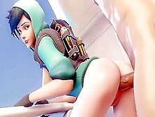 Compilation Of Sex With 3D Whore Tracer From Overwatch