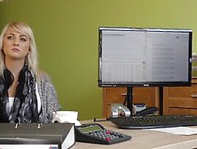 Guy Is Happy To See Milf In Office Cause It Means Sex