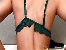 Lina Belfiore Milk Bathtub Topless Video Leaked