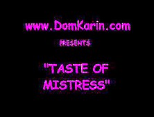 Domkarin -Taste Of Mistress
