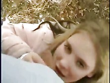 Young Blonde Gives Amazing Blowjob