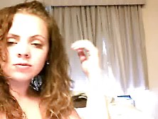 Business Trip Slut Gets Freaky On Webcam In Hotel