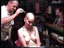 Linda's Nude Shave