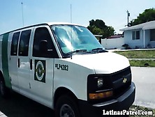 Latina Babe Drilled By The Us Border Patrol