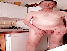 Nude In My Kitchen Wanking Exposing My Body